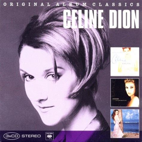 celine dion original album classics